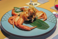 ■ある日のご夕食メニュー（季節提供）／三陸の荒波で育ち旨みが詰まった、冬の味覚【宮古毛ガニ】　※料理一例
