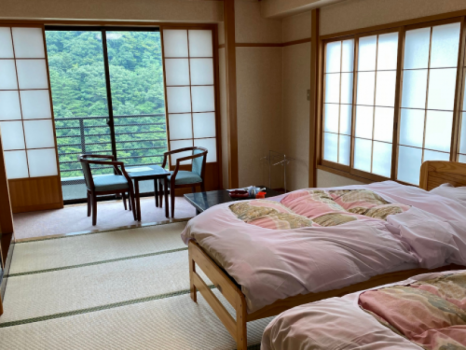 ◆本館和室10畳ツインベットルーム(禁煙)◆