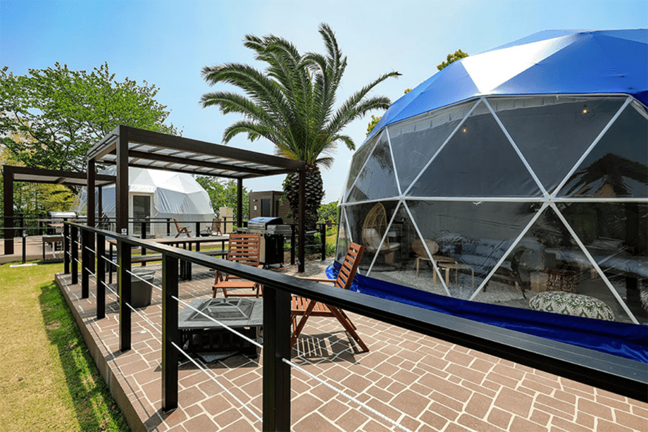 お取り置き　パームルートアゲート　インドネシア産　癒し　決断力など Glamping Resort Awaji | 【オーシャンテラス】4ベッド・直径8m