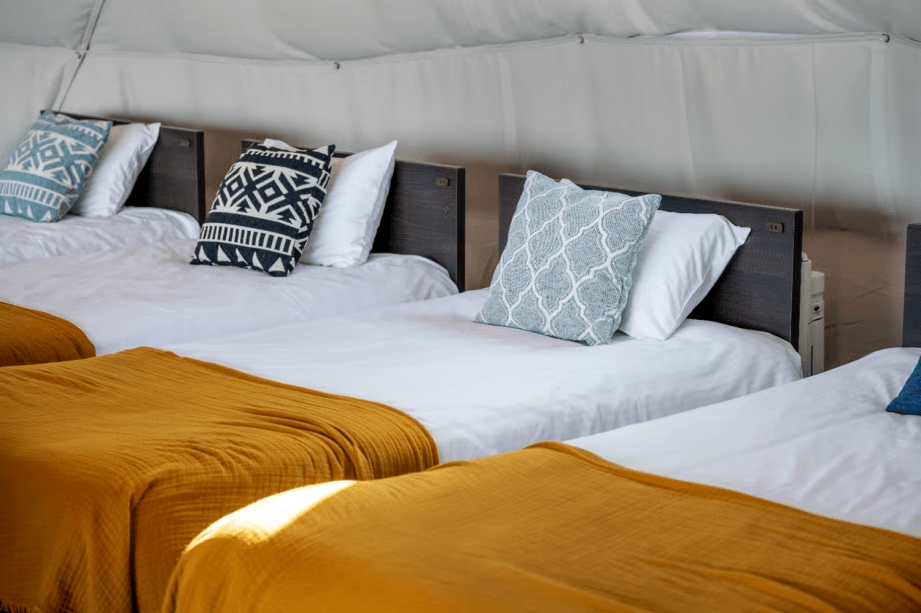Glamping Resort Awaji | 【オーシャンテラス】8ベッド・直径10m