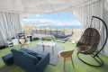 【Ocean Terrace】4 beds, 8m diametere＜&rdquo;Suisen&rdquo;＞dome tent