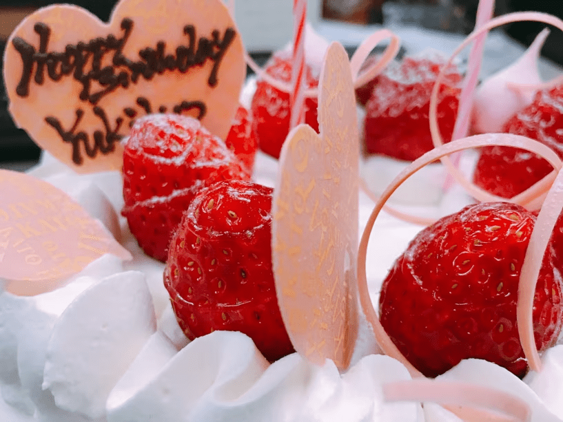 記念日を彩るお祝いのケーキ♪