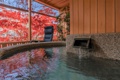 【露天風呂付き客室 プライベートサウナ付き】（露天風呂）