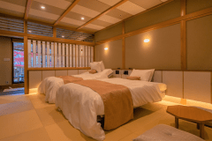 露天風呂付き客室 ツインルーム（客室内）