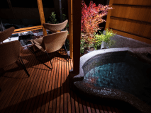 貸切露天風呂＆サウナ・岩盤浴（貸切露天風呂）