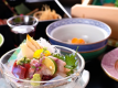 「對當地食材的講究」來自山的恩惠♪河川的恩惠♪【陶醉在味覺之旅】廚師長使出渾身解數的傑作──品種豐富的「山村會席料理」方案