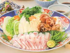 淡路島産　もみじ鯛のしゃぶしゃぶ