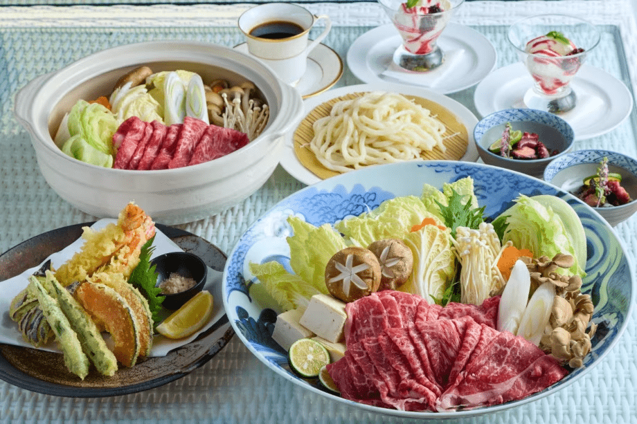 【冬季限定】◆選べる3種◆厳選食材の しゃぶしゃぶ or すき焼き で温まる冬のほっこりプラン＜1泊2食付＞