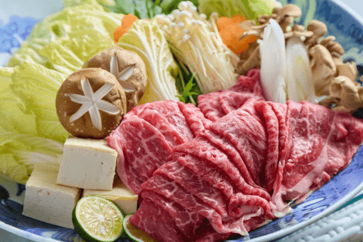 【冬季限定】◆選べる3種◆厳選食材の しゃぶしゃぶ or すき焼き で温まる冬のほっこりプラン＜1泊2食付＞