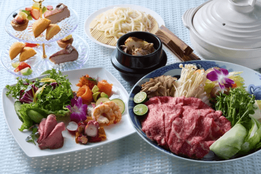 【部屋食】＜愛犬同伴OK＞霜降り淡路牛を贅沢に堪能♪しゃぶしゃぶ or すき焼き選べるPremium部屋食プラン【1泊2食付】