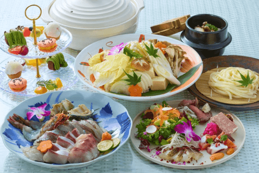 【選べる夕朝食/飲み放題付】◆季節の美食◆ オリジナル熟成肉&ldquo;極&rdquo;や淡路牛を堪能！選べる&ldquo;4種&rdquo;のコース＜1泊2食付＞