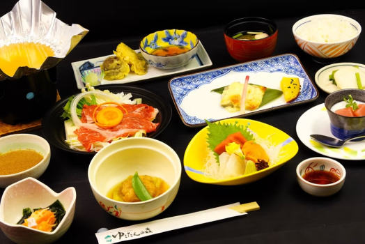 【シニア×県産牛コース(９月イメージ)】メインは県産牛のしゃぶしゃぶ！