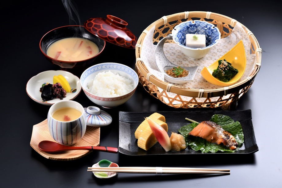 山田料理長手作り和朝食一例
