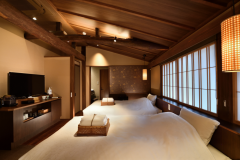 Fujimurasaki (Japanisches Zweibettzimmer im Kyoto-Gasthaus-Stil) – 1. Etage, Hauptgebäude Fujimurasaki (Japanisches Zweibettzimmer im Kyoto-Gasthaus-Stil) – 1. Etage, Hauptgebäude