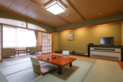 温泉付き客室・新館（和室12.5畳・専用風呂/トイレあり）