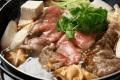 山形牛　すき焼き一例