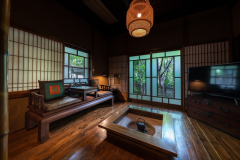 【春隣庵-SHUNRINAN-】半露天風呂付き／茅葺屋根の和室離れ