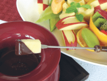 チョコレートフォンデュ