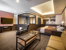 デラックスバス・シアターツインルーム　客室の一例