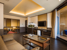 露天風呂付ツインルーム　客室の一例