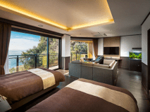 露天風呂付和洋室　客室の一例