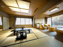 【本丸】】デラックス和室の一例（山側）