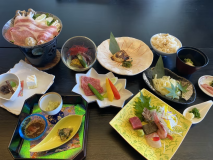 新鮮な海の幸と、知多のお肉が楽しめる海鮮会席
※写真はイメージです　季節・仕入れ状況により若干異なります。