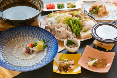 ■とら河豚会席■　“冬だからこそ味わえる『とら河豚』を存分に