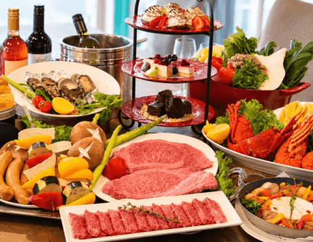 【期間限定★光の道プレミアムプラン】鮑・ロブスター・サーロイン&博多和牛BBQ!スイーツ&ドリンクも楽しむ贅沢ステイ<1泊夕食付> 【期間限定★光の道プレミアムプラン】鮑・ロブスター・サーロイン&博多和牛BBQ!スイーツ&ドリンクも楽しむ贅沢ステイ<1泊夕食付>