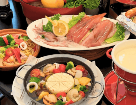 【冬季限定】最安9,800円~超トク!あったかチーズフォンデュと海鮮鍋&豪華3段スイーツ!こたつ・サウナ・焚火を満喫!冬のグランピングSTAY!(1泊夕食付) 【冬季限定】最安9,800円~超トク!あったかチーズフォンデュと海鮮鍋&豪華3段スイーツ!こたつ・サウナ・焚火を満喫!冬のグランピングSTAY!(1泊夕食付)