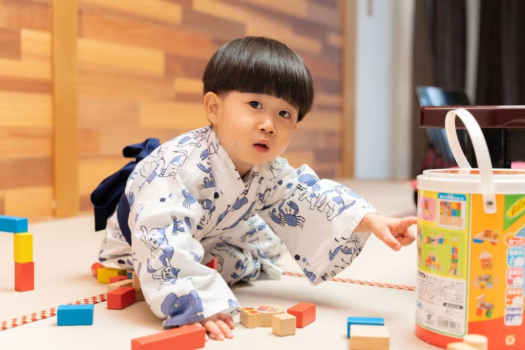 無料の豊富な貸出しおもちゃでお部屋時間も充実♪