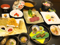 彩向陽の旅館料理