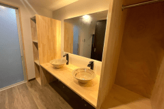 ファミリールーム「つどい」（洗面台）