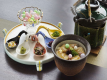 【朝食：鯛茶漬けイメージ】料理長特製のタレと出汁が絶妙に鯛と絡み合う