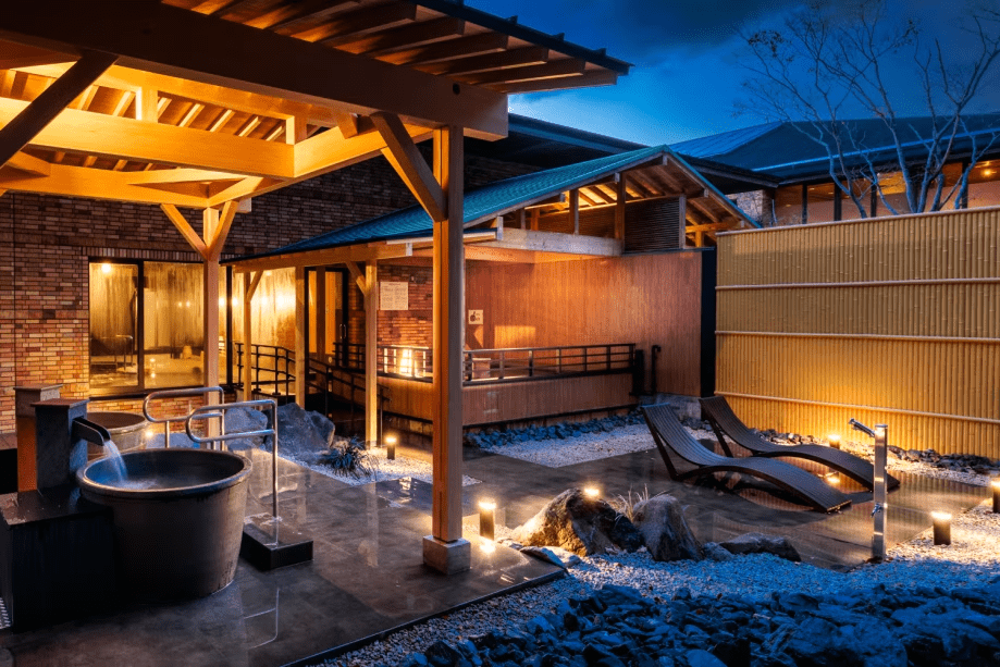 リニューアルした大浴場