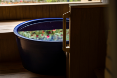 客室専用の露天風呂の一例
※客室の露天風呂は沸かし湯です。