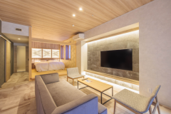 リニューアルした露天風呂付き和洋室