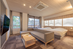 1室限定の和洋室は広々とした空間。