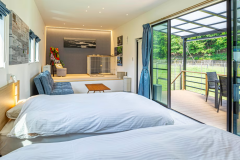 ＜愛犬可＞【1棟貸切トレーラーハウス】露天風呂＆ウッドデッキ