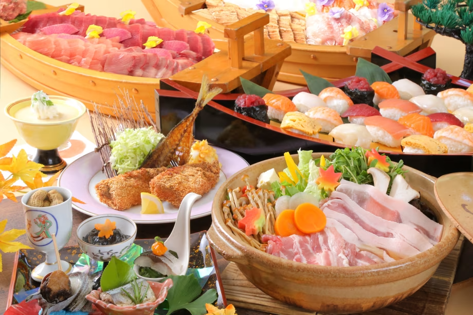 【南房総鴨川　黒潮荘】9月限定　食の秋を楽しむ！『房総まるごと大漁祭』