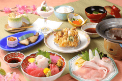 【南房総鴨川　黒潮荘】2026春　なぎさコース（春期間　3/1～5/31）