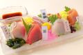 ご夕食◆向付｜鮮魚五点盛り合せ