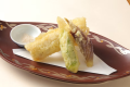 ご夕食◆揚物｜天婦羅盛合せ 藻塩にて