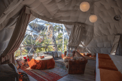 ドーム型テント6m（ラグジュアリーサイト）