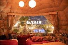 ドーム型テント6m（ラグジュアリーサイト）