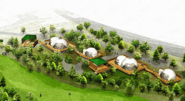 【基本プラン】〈1日2組限定／ラグジュアリーグランピング〉夕朝食付／2テント(2名様から4名様までのご宿泊)