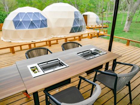 2テント/162㎡/2-4名【夕朝食付】