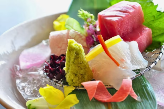季節の食材のお造り 季節の食材のお造り