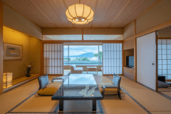 【展望露天風呂付 パノラマスイート】2室のみの特別室です