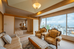 【展望露天風呂付 パノラマスイート＜瑞鶴＞】優雅で上質なお時間をお過ごしください